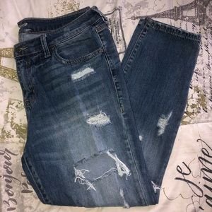 Ankle Skinny Jeans (medium washed)